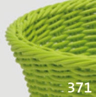 Levně Košík čtvercový 19 x 19 x 7,5 cm - zelený - Westmark