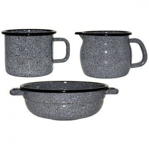 Hrnek smalt dekor kámen 500 ml