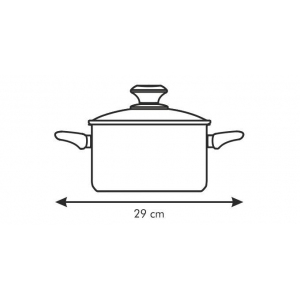Tescoma kastrol Presto s poklicí o 16 cm, 1.4 l, antiadhezní povlak (594716)