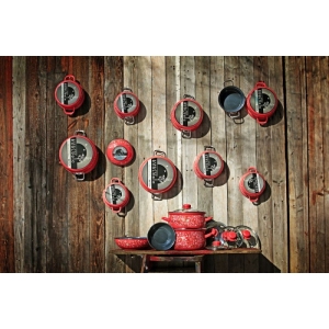 Belis Romance 61516 Hrnec smaltovaný s nerezovými držadly 2,1 l