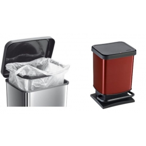 Odpadkový koš Paso carbon metalický 20 l