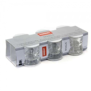 Skleněná odlivka Sevilla 25ml 6ks