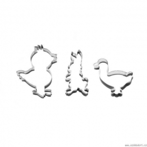 Formičky vykrajovací velikonoční 3ks