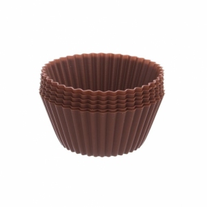 Orion 111595 Silikonové formičky na muffiny 5,5 cm 6 ks