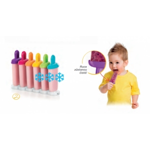 Tescoma Bambini 668218 Tvořítka na zmrzlinu 6 ks