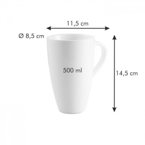 Tescoma All Fit One 387568 Hrnek na latte Belly 500 ml