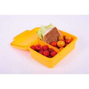 Zdravá sváča Svačinový box komplet žlutá