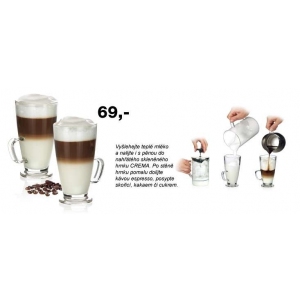 Skleněný hrnek latté macchiato Crema 300 ml Tescoma 306275