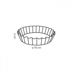 Tescoma 623110.00 Delícia Forma s vlnitým okrajem 4ks