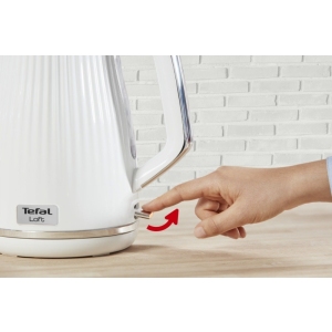 Tefal KO250130 Rychlovarná konvice LOFT 1,7 l bílá