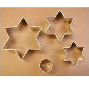 Vykrajovátka Hvězdice 4 ks