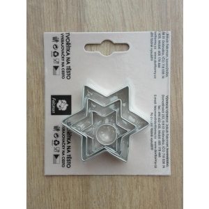 Vykrajovátka Hvězdice 4 ks