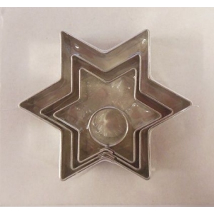 Vykrajovátka Hvězdice 4 ks