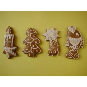 Sada vánočních vykrajovátek 4 ks
