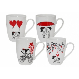 Hrnek keramický Flirt-Srdce 360 ml