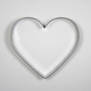 Vykrajovátko Srdíčko nerez 8,7x9,6 cm
