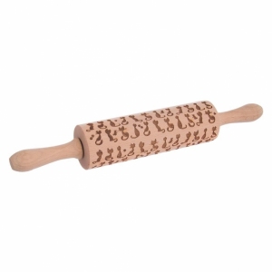 Orion 141245 Váleček dřevo vzorek 20/38 cm