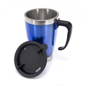 BANQUET Hrnek cestovní AVANZA 350 ml, modrá