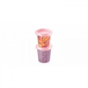 Dóza PAPU PAPI 200 ml, 2 ks, růžová