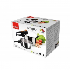 Banquet Tlakový hrnec Adagio 3,5+6 l