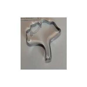 Vykrajovátko list ginko biloba nerezové