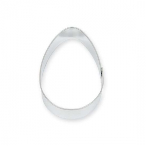 Formička nerezová vykrajovací VAJÍČKO 71x58mm