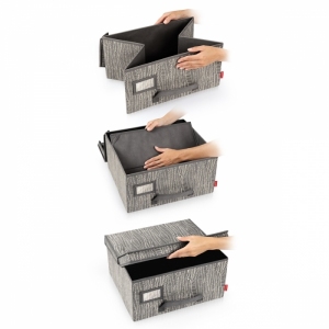 Krabice na oděvy FANCY HOME 40 x 35 x 20 cm