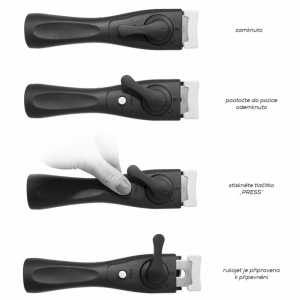 Sada hrnců GRANDE COMBI 3ks+ODNÍMATELNÁ RUKOJEŤ