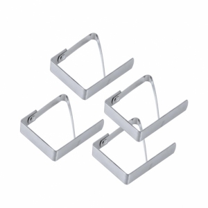 Skřipec na ubrus nerez 4ks