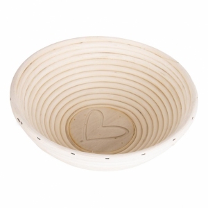 Ošatka rattan kulatá pr. 21 cm SRDCE