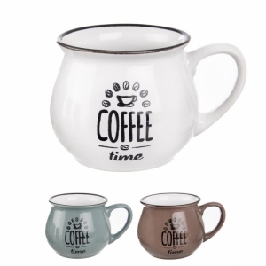 Hrnek ker. COFFEE TIME 0,32 l ASS