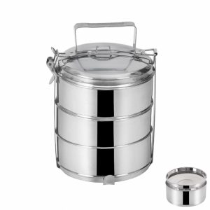 Jídlonosič nerez+víka 3x1,3 l