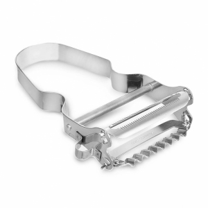 Škrabka kuchyňská nerez DOUBLE WAVY