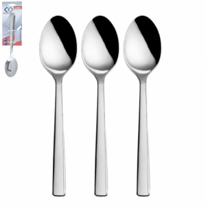 Lžíce nerez pol. PLAIN 3 ks