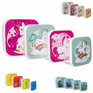 Box UH svačina CHILD čtverec 4 ks