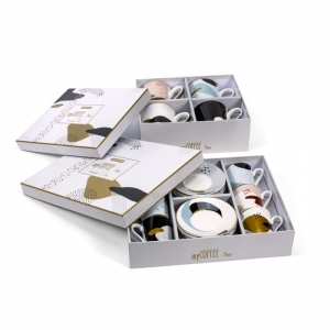 Hrnek myCOFFEE, 4 ks, Moon