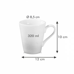 Hrnek myCOFFEE, 4 ks, Pastels