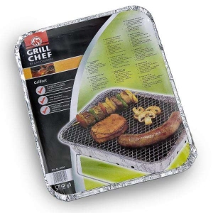 Gril jednorázový 31x24x4cm