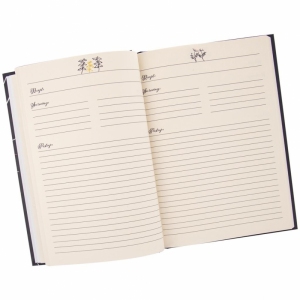 Kniha na recepty Louka modrá