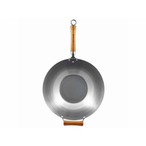 KEN HOM Excellence karbonový Wok 36 cm s patinou