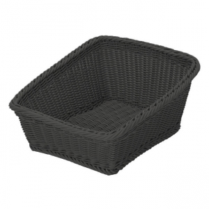 Prezentační koš, 42x50x14/24cm, černý