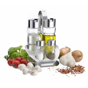 Souprava stolní na sůl,pepř,olej a Wien