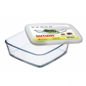 Zásobník s víčkem, zapékací mísa SIMAX 1,7 l
