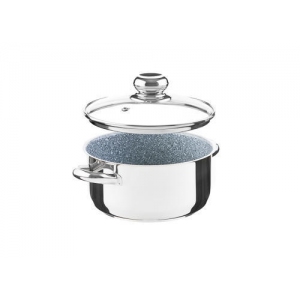 Rendlík s poklicí CERAMMAX PRO 18 cm 2 l šedá