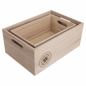 BEDÝNKA DŘEVO HOME MADE 26X16X11 CM