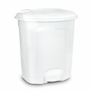 Koš odp. UH s pedálem 11,5 l bílá