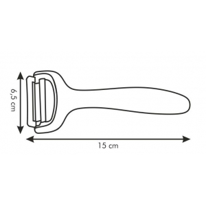 Keramická škrabka s příčnou čepelí Vitamino Tescoma 642712