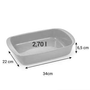 Zapékací mísa DELÍCIA 34 x 22 cm