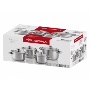 POLPO 8-DÍLNÁ SADA HRNCŮ