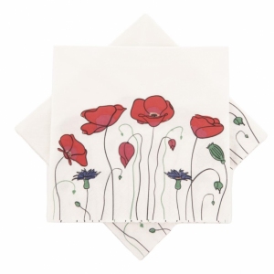 UBROUSEK PAPÍR MÁK 20 KS 33X33 CM